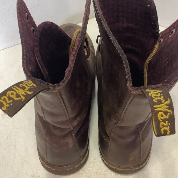 Women's Dr. Martens Tehani Lace Up Boots Size 6 Brown - Picture 7 of 14